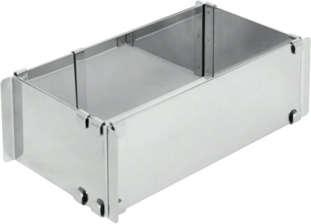 CADRE EN INOX EXTENSIBLE 215X115MM HT 80 MM 