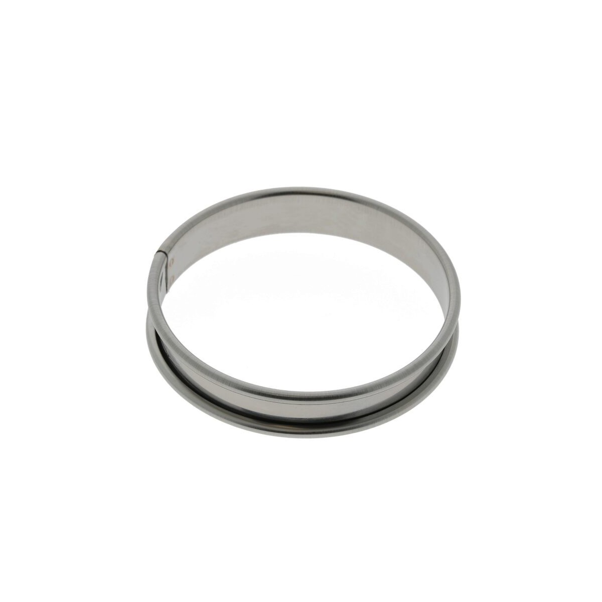 MF CERCLE INOX BORD ROULÉ  Ø  9CM HT 1,6CM