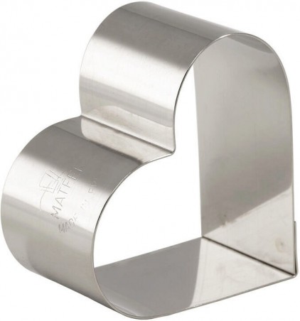 COEUR EN INOX DIAM 7X5.5X3CM