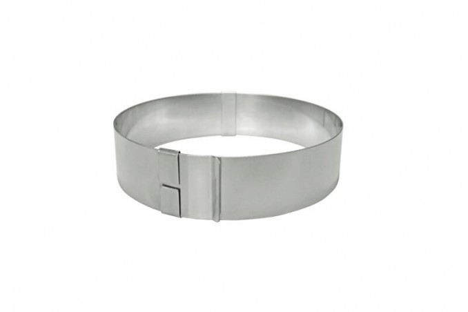 CERCLE EXTENSIBLE INOX  Ø 18-30 XHT 5CM