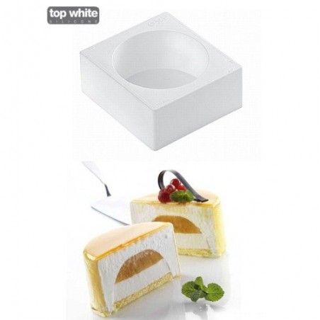 ROND SINICONEVORM INDIVIDUEEL TORTAFLEX DIAM 100 H50MM VOL 389ML