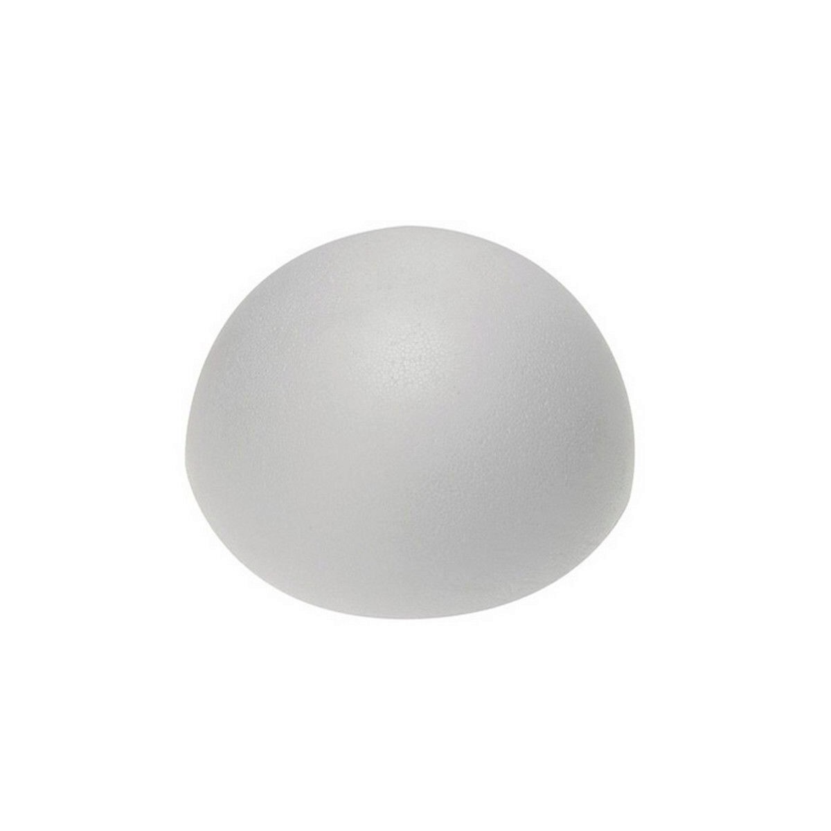 DEMI SPHERE EN POLYSTIRENE BLANC D/50CM