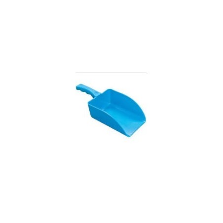 PELLE A FARINE PLASTIQUE BLEU 750ML 13,8X31CM HT9CM