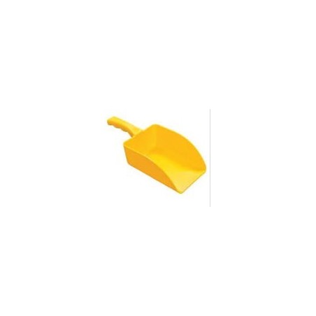 YELLOW PLASTIC FLOUR SCOOP 750ML 13,8X31CM HT9CM