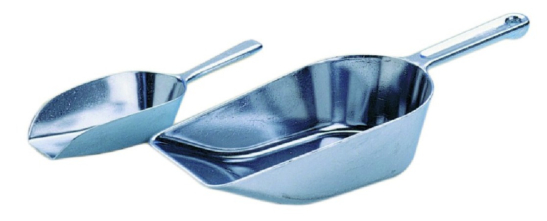 PELLE À FARINE EN ALUMINIUM 18CM 11.3CL