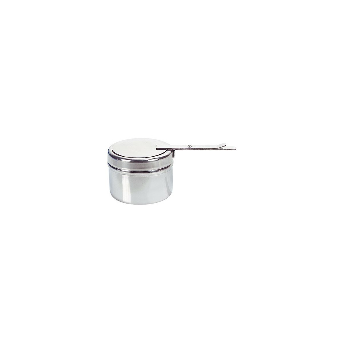 INOX BRANDPASTA HOUDER VOOR CHAFING DISH H7CM EN DIAM 9,5CMSTUK