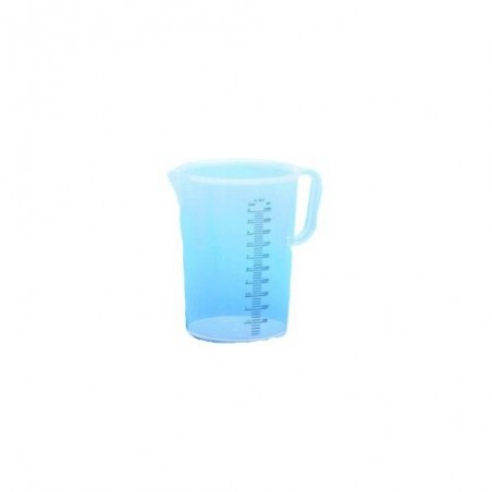 MESURE THERMO 5L GRADUEE BLEU POIGNEE FERMEE