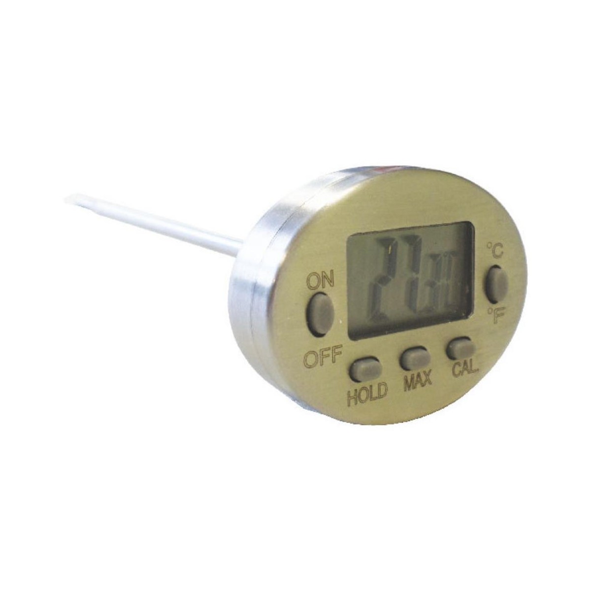 ALLA THERMOMETRE DIGITAL TOUT INOX IP65 -50+300°C PRECISION 1°C SONDE 125MM HACCP