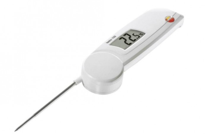 TESTO VOUWEND THERMOMETER 103 INOX PEILLOOD -20°C TOT +70°C -IP55