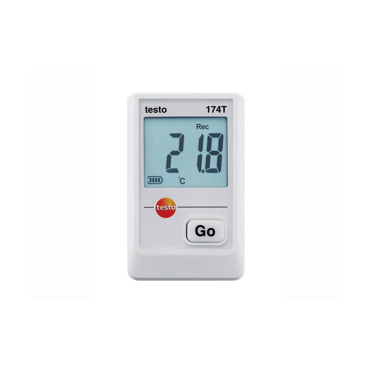 ENREGISTREUR TEMPERATURE TESTO174T AFFICHEUR SEUL  SANS INTERFACE USB T-20°C...+70°C-IP55