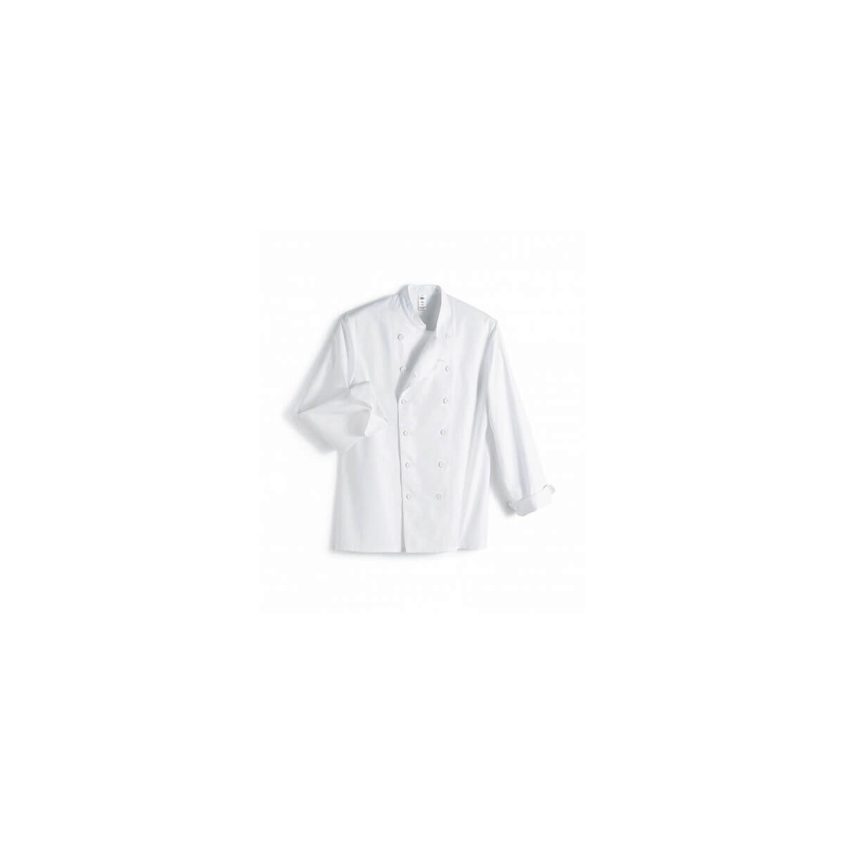 SNV VESTE STEPHANE BLANCHE TAILLE 42 COTON 240GR MANCHES LONGUES