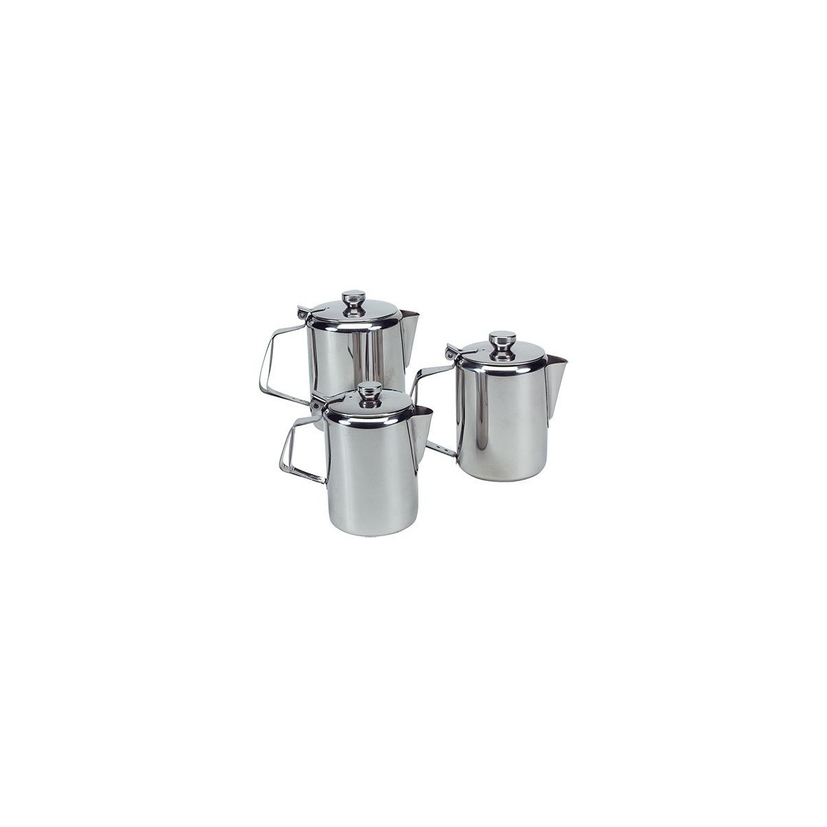 CAFETIERE EN INOX 18/8 1.5L DIAM 12XH15CM