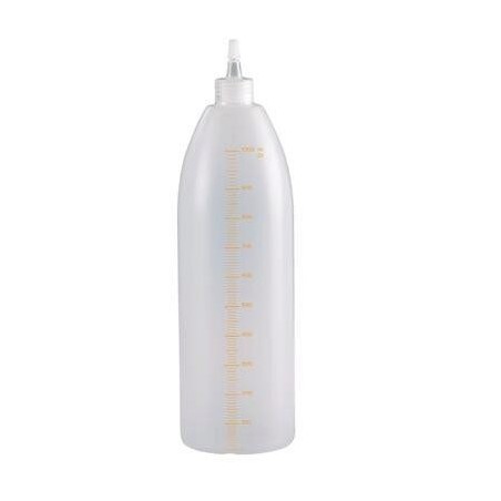 GRADUATED PLASTIC POURING BOTTLE 1000CC