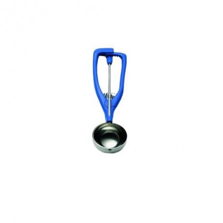 INOX BAKELIET IJSLEPEL ET BLAUW HANDEL 1/36 DIAM 47MM 29ML MODEL KSTUK