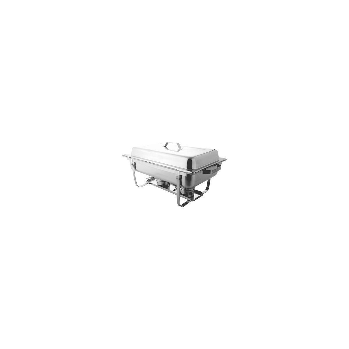 CHAFING DISH MILLENNIUM GASTRO 1/1 IN INOX 18/10 MET 2 BRANDER 37X60X35CMSTUK