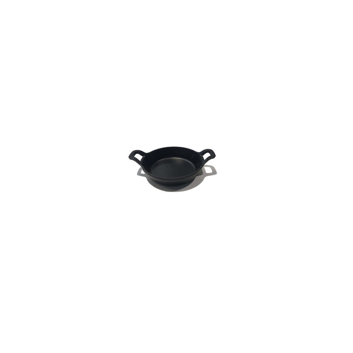 BAUMALU PLAT A GRATIN FONTE ROND NOIR MAT 20.5CM