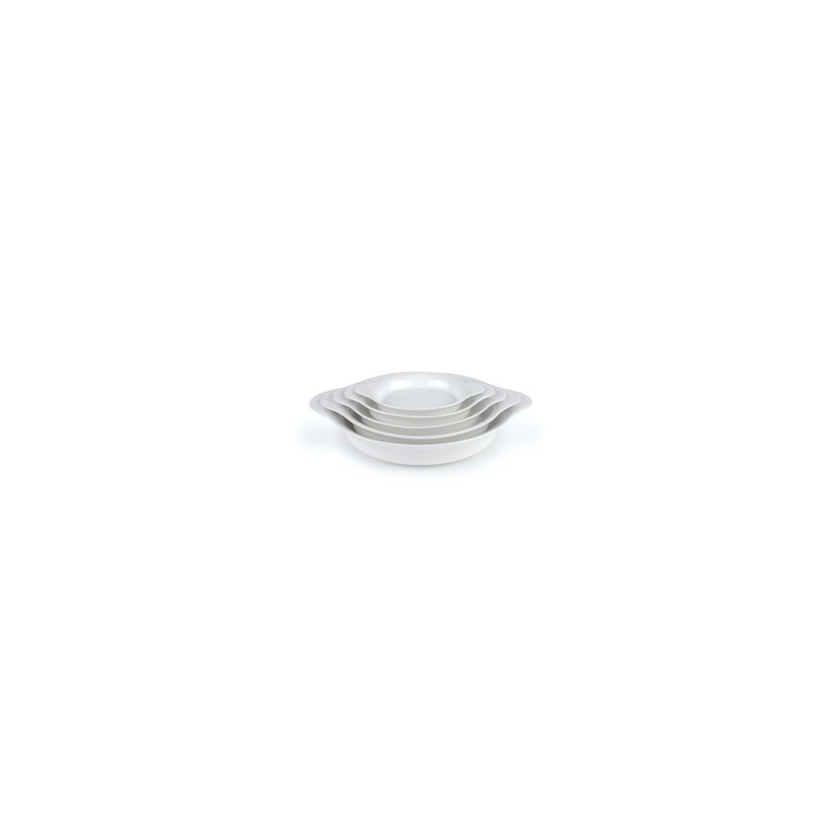 BONBISTRO PLAT OEUFS 22CM BLANC