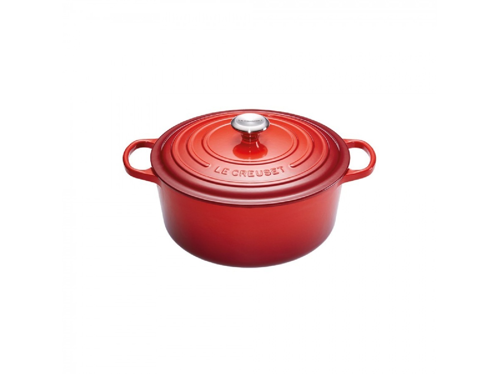 LE CREUSET RONDE COCOTTE 30CM KERS 8.1L 8/10P HANDTEKENINGSTUK