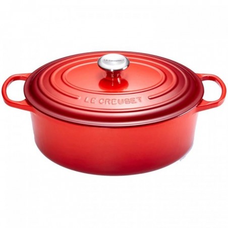 LE CREUSET OVAAL COCOTTE 33CM KERS 7.5L 8P HANDTEKENINGSTUK