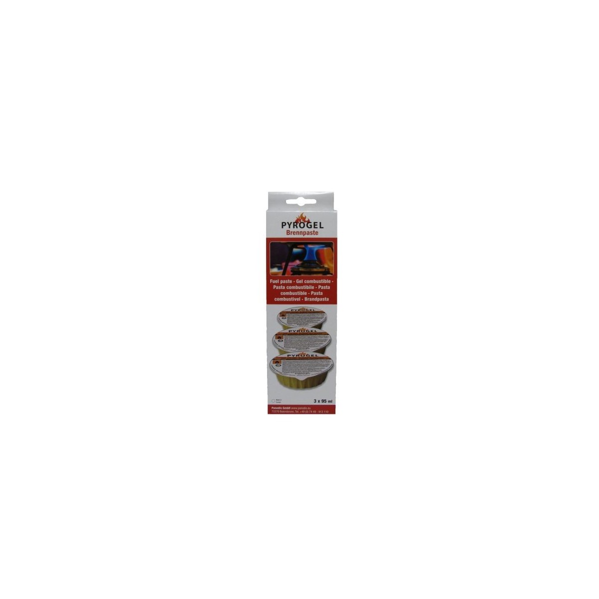 FIRESTAR GEL 3 VERBRAND PATROON