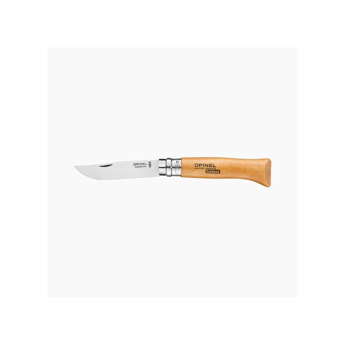 OPINEL CLASSIC CARBON POCKET KNIFE N°8 STEEL/WOOD