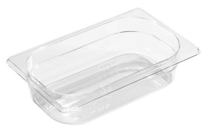 PREMIUM LINE BAC GN1/4-H10CM-2.4L  POLYCARBONATE-40+110°