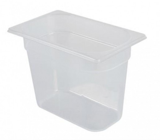 POLY LINE BAC GN1/4-H10CM-2.4L POLYPROPYLENE IML HACCP -40+80° IDENTIFIANT 