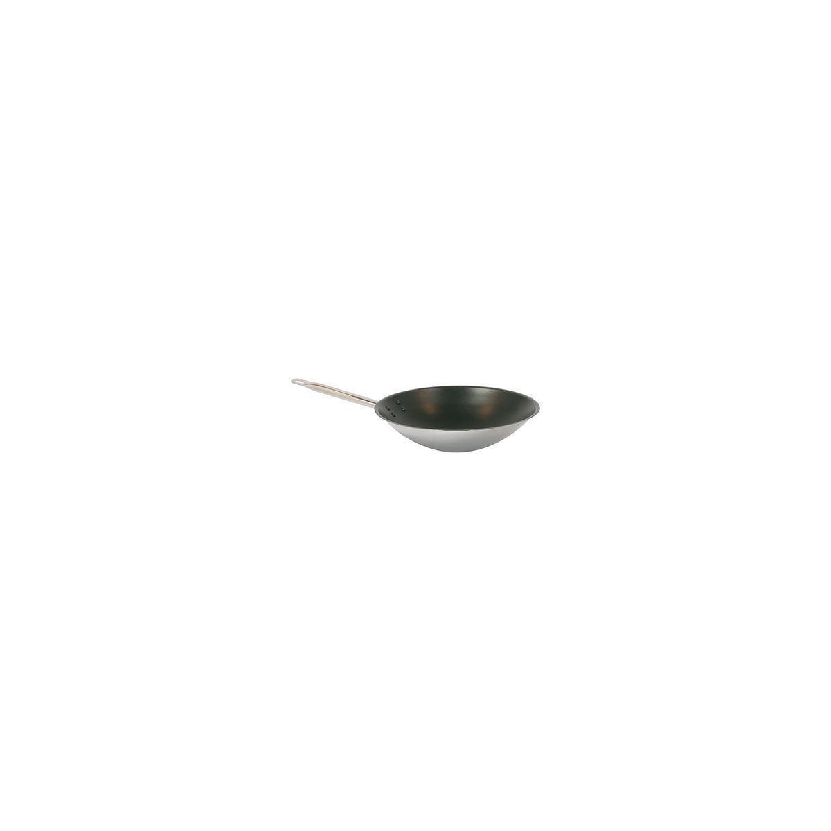 PUJADAS WOK 36CM INOX/ANTI-ADH. FOND PLATTOUS FEUX