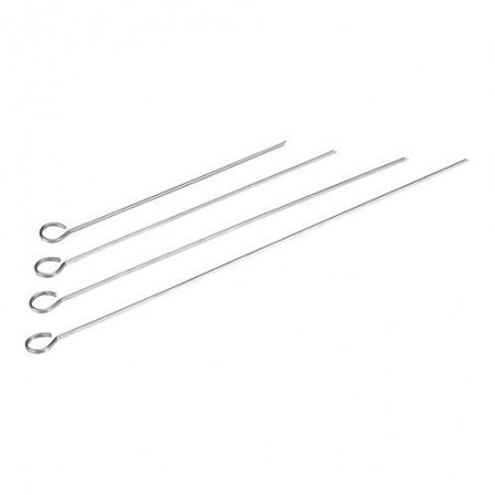 INOX BROCHETTE PIC 25CM 12 STUKSET