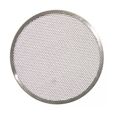 GI-METAL GRILLE/FOND PERFORE PIZZA ALU ROND 40CM