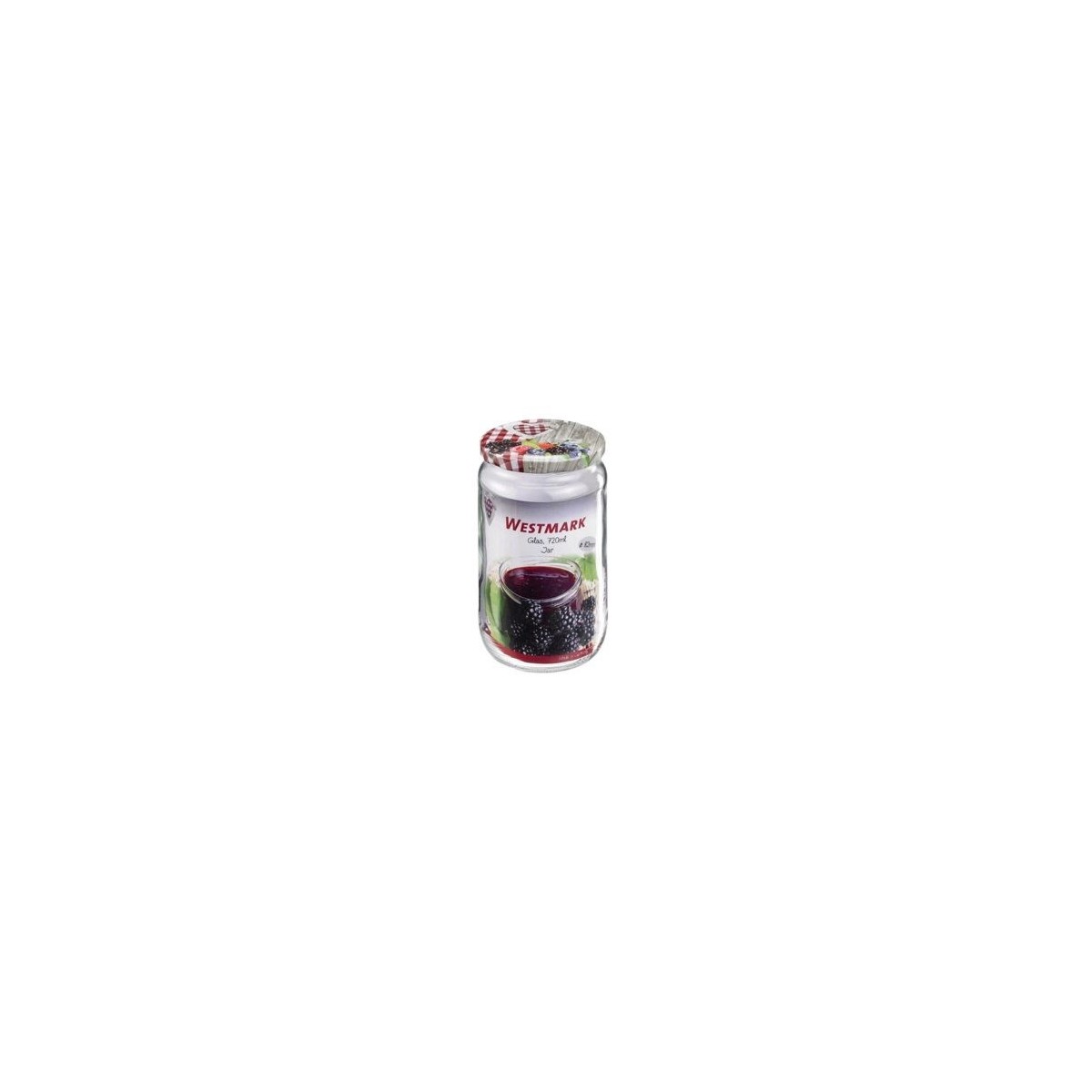 GLAD JAM POTJE 720ML IN GLAS 82MM WESTMARK