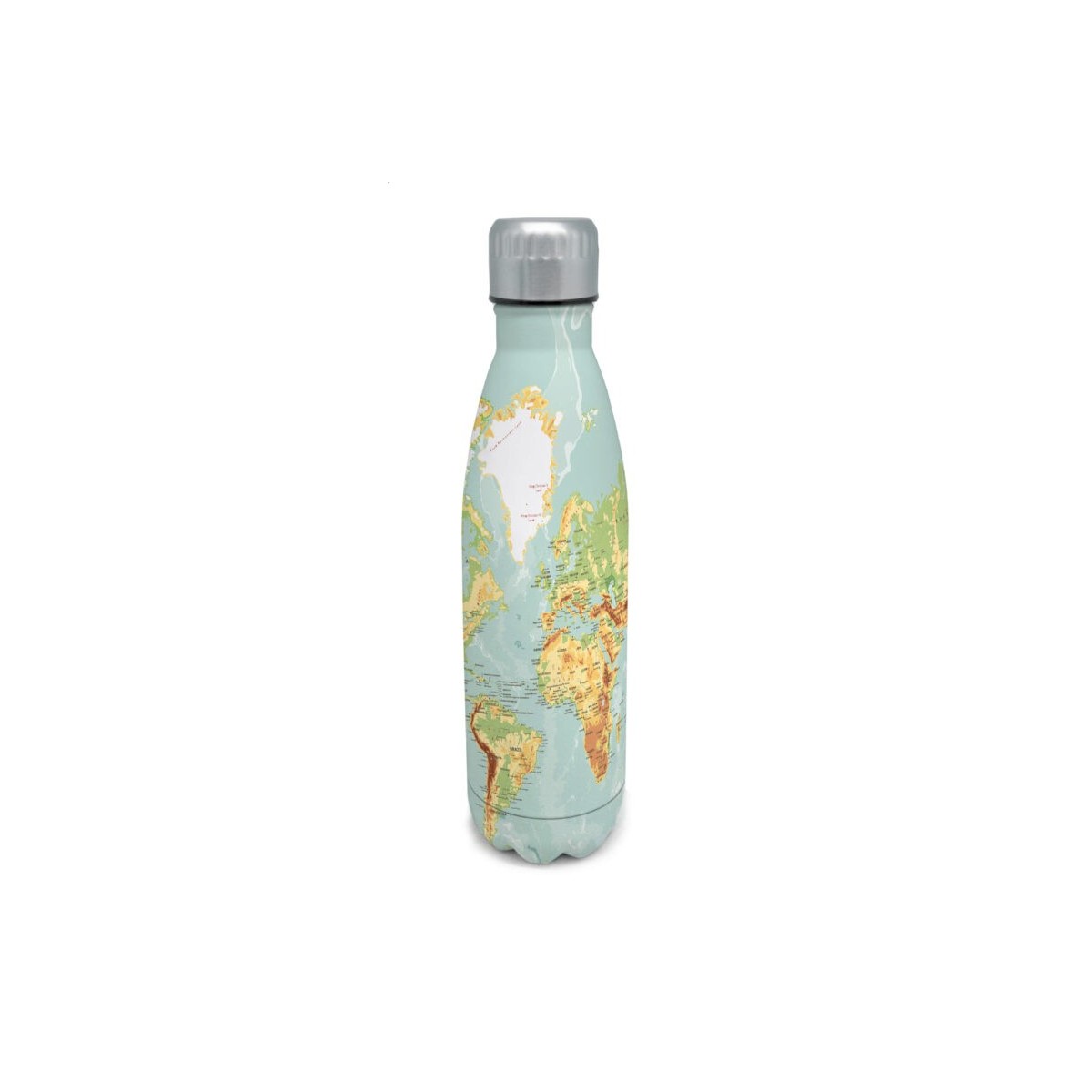 NERTHUS BOUTEILLE INOX 500ML "LE MONDE" 