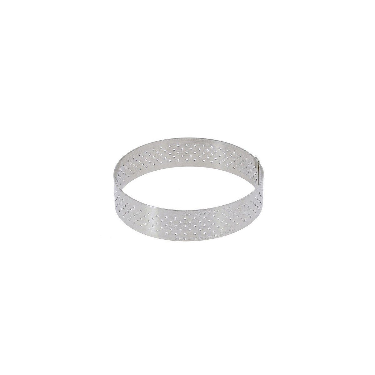 DE BUYER CERCLE A TARTE INOX PERFORE 20.5 X H3.5CM