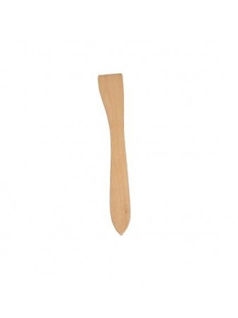 SPATULE BOIS DROITE BISEAU  30CMS