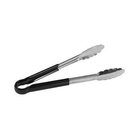 PINCE SERVICE FEUILLE DE CHENE 25CM INOX/NOIR