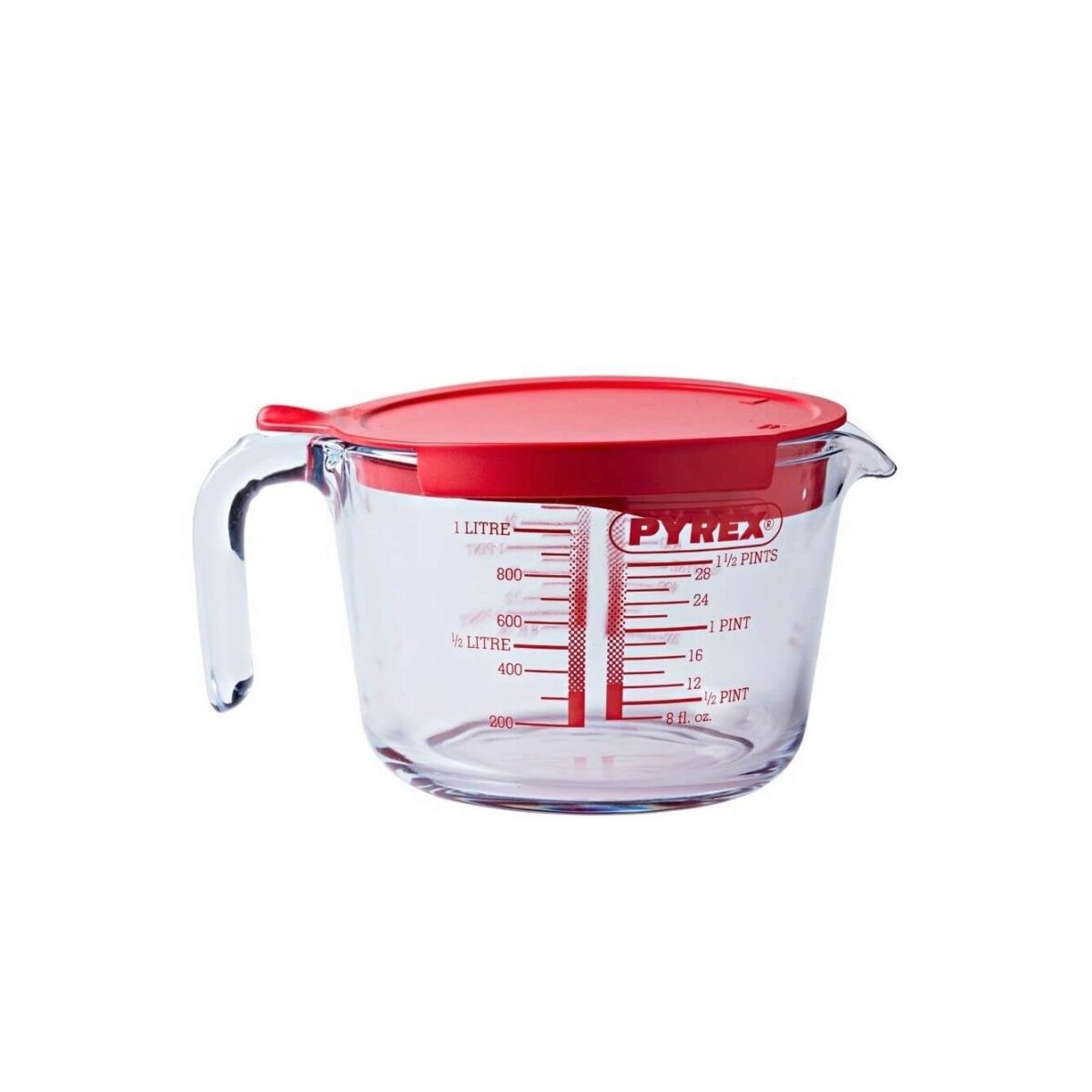 PYREX MESURE 1.0L A/COUV. BOROSILICATE -40+300° 