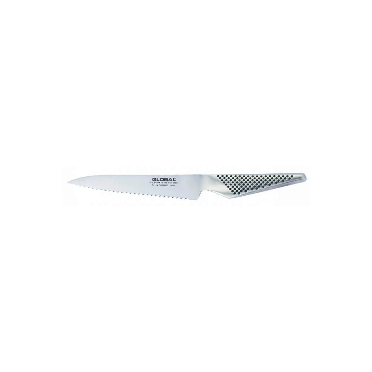 GLOBAL GS14 COUTEAU UNIVERSEL DENTE 15CM