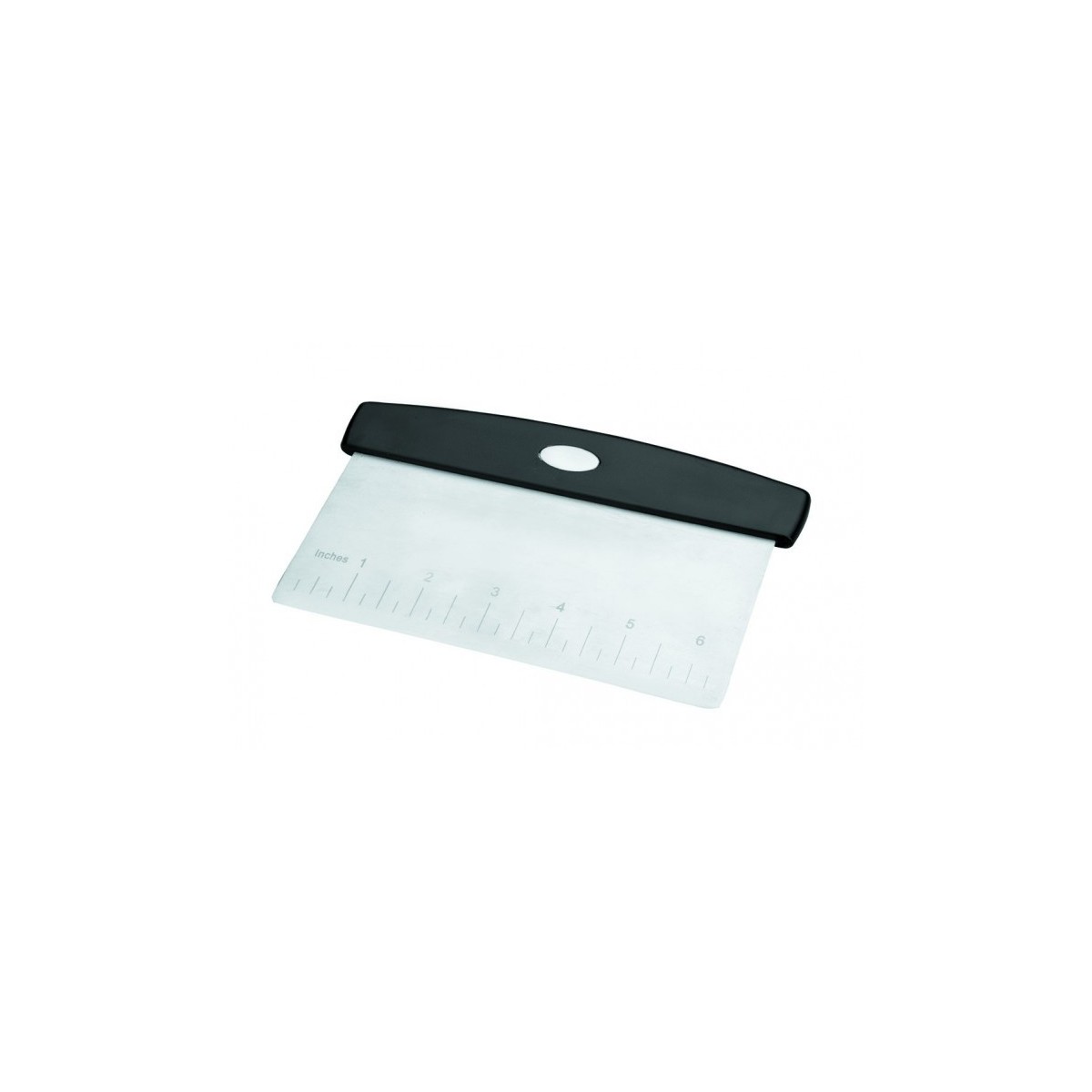 LACOR COUPE-PATE INOX GRADUE 16.5X10.5CM A/POIGNEE