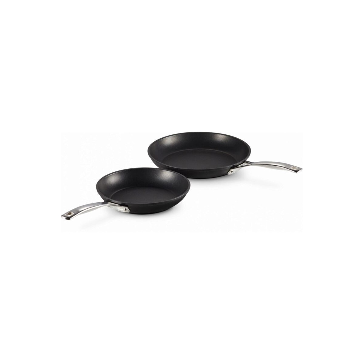 LE CREUSET LES FORGEES SET DE 2 POELES 24+28CM