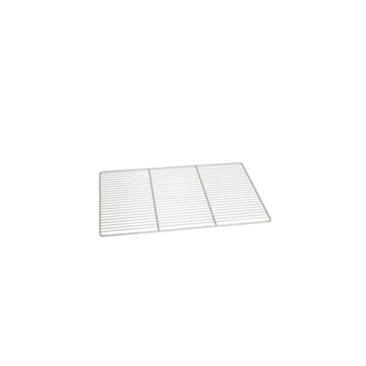 GRILLE INOX "LOURDE" 6MM 60X40CM 24 FILS