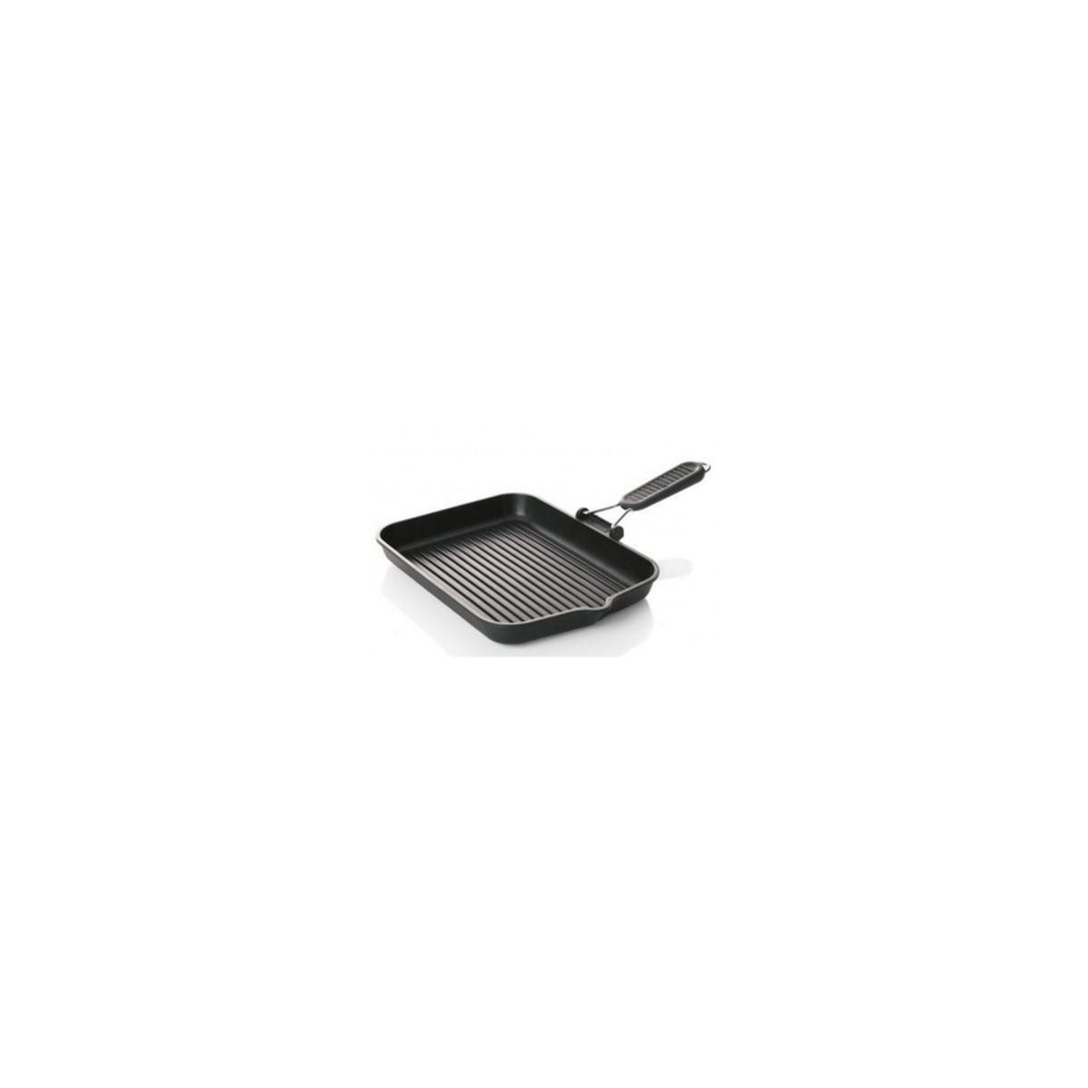 RISOLI SAPORELLA GRILL 36X26 INDUCTION POIGNEE SILICONE RABATTABLE