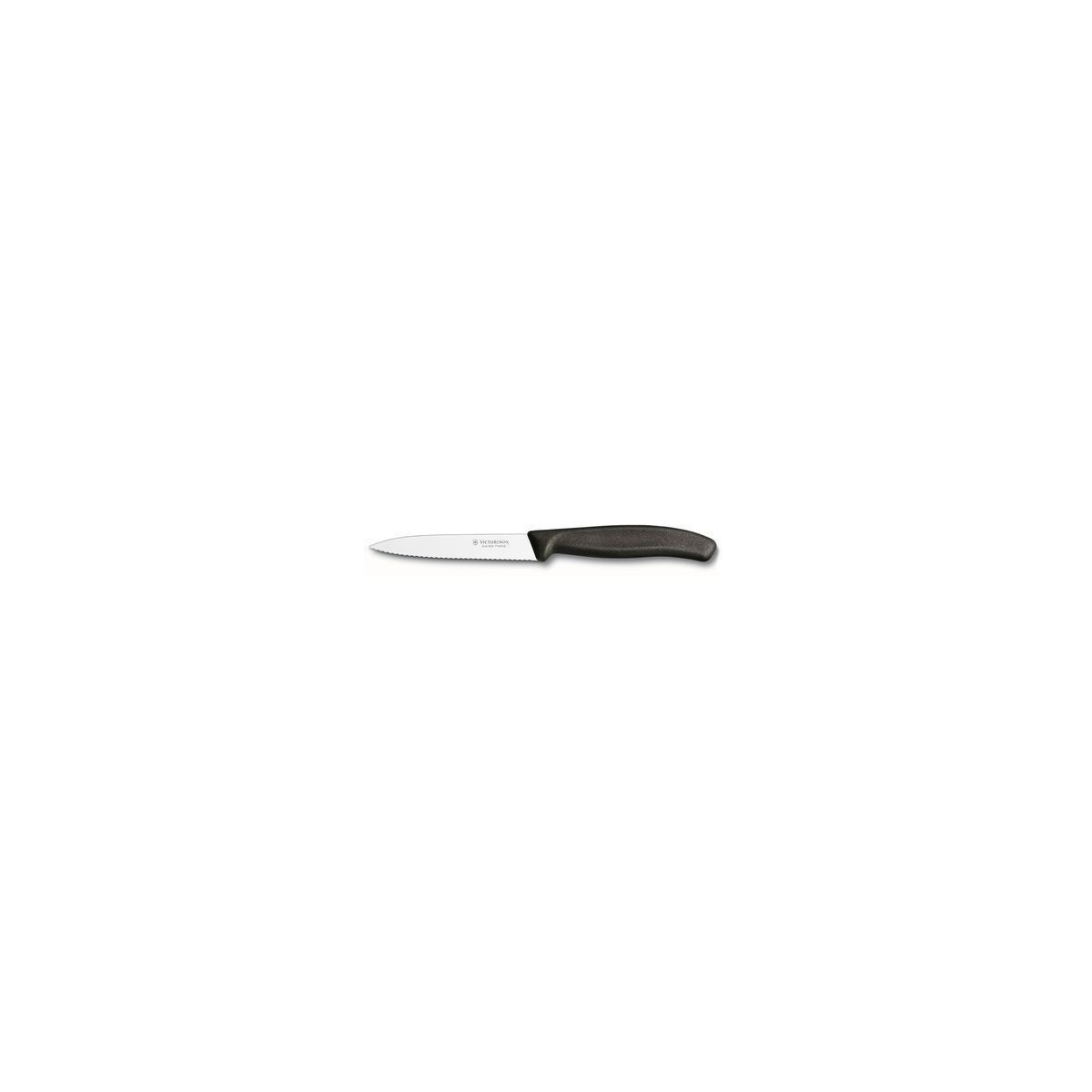 VICTORINOX COUTEAU OFFICE 10CM NOIR POINTU SCIE