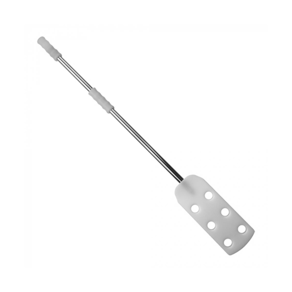 SPATULE POLY GEANTE A/TROUS 100CM MANCHE INOX