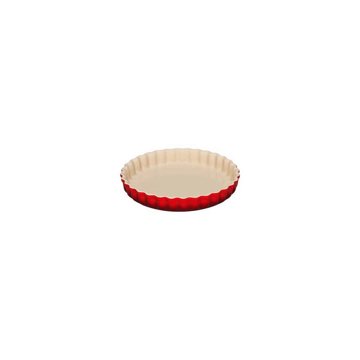 LE CREUSET PLAT A TARTE CERISE 28CM - 2.04L