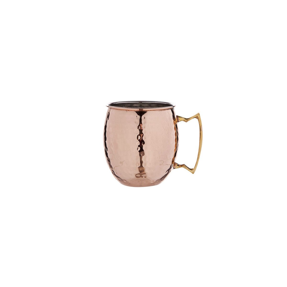 MOSCOW MULE PINTE CUIVRE MARTELEE 45CL 8.5X10CM A/POIGNEE