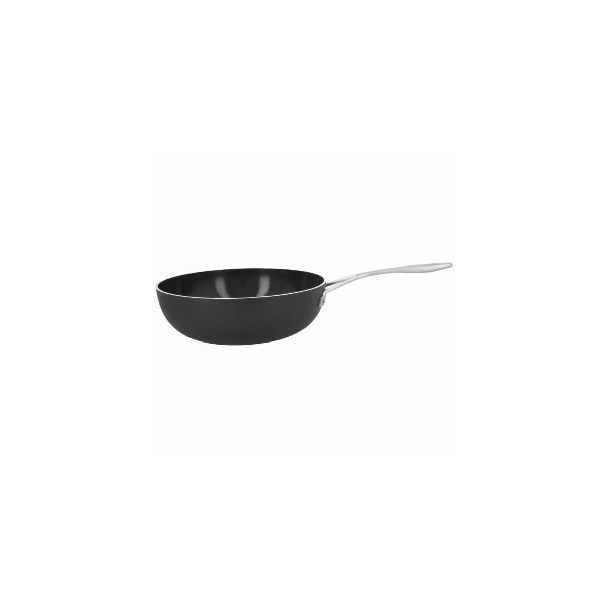 DEMEYERE ALU PLUS 3 CERAFORCE WOK 28CM FOND PLAT