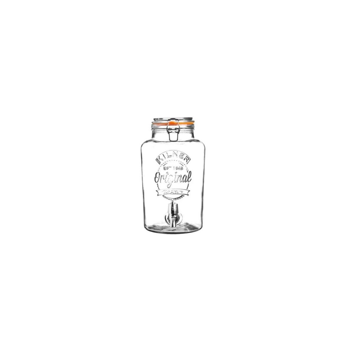 KILNER DISTRIBUTEUR DE BOISSONS VERRE 8L A/ROBINET