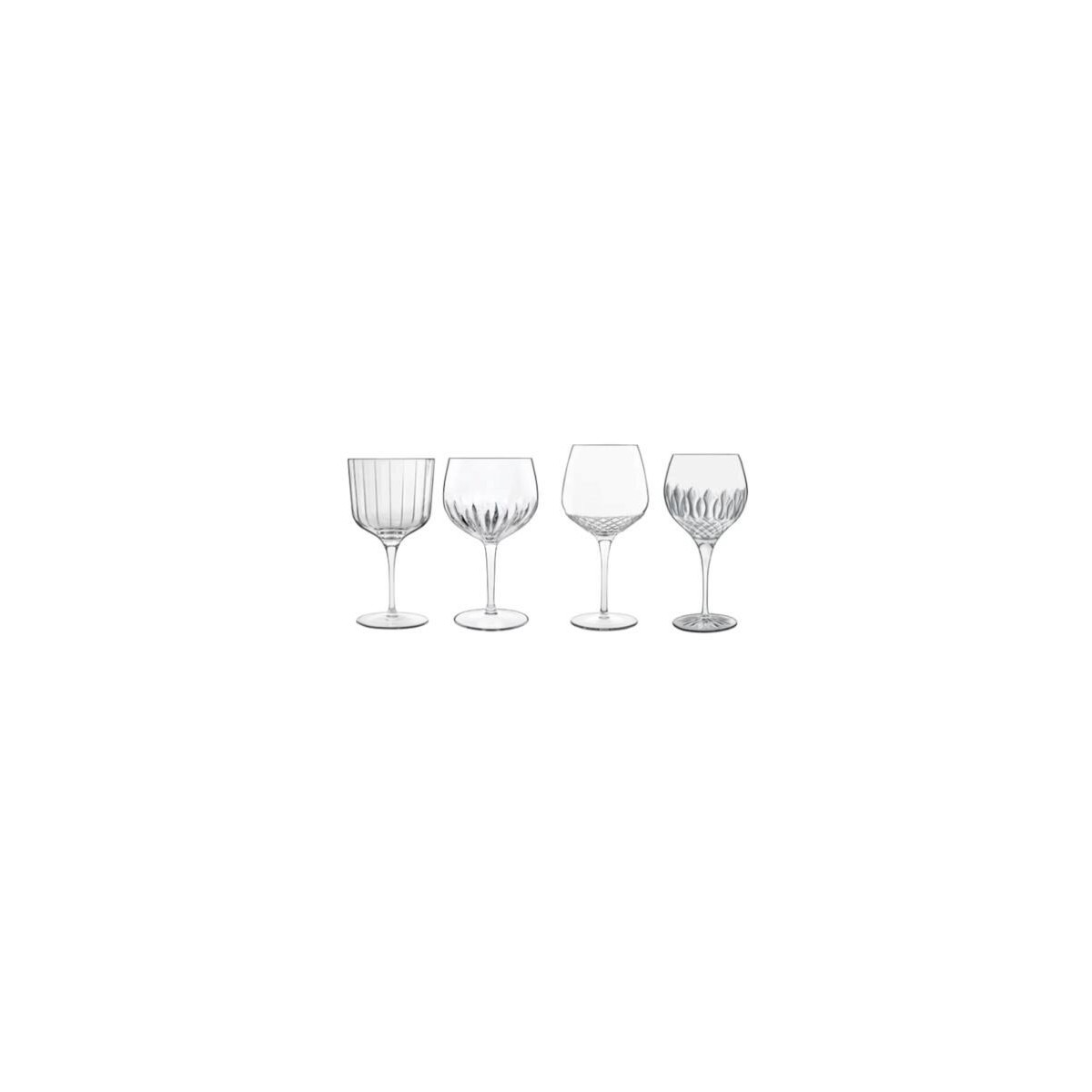 BORMIOLI LUIGI VERRE MIXOLOGY GIN GLASS SELECTION  4 MODELES DIFFERENTS 