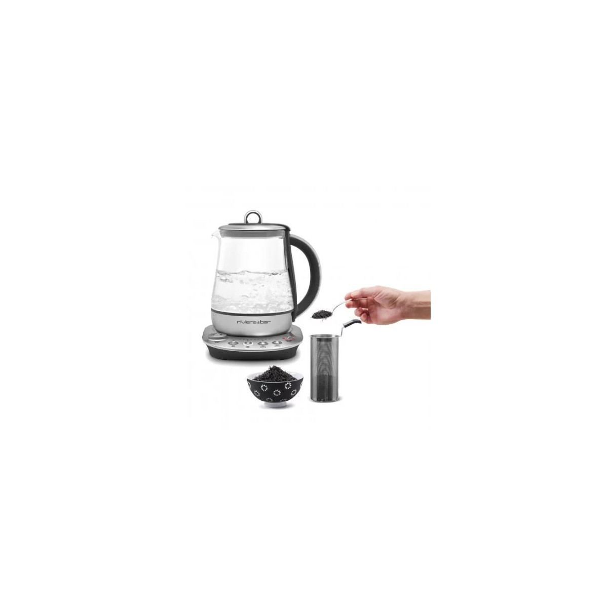 RIVIERA & BAR DARJEELING TEAPOT 1,2L 1300W 8 PROGRAMMES