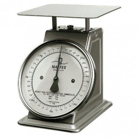 MATFER BALANCE MECANIQUE A/PLATEAU  50KG-20GR